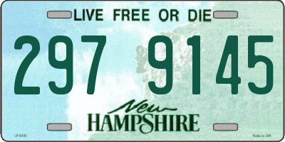 NH license plate 2979145