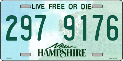 NH license plate 2979176