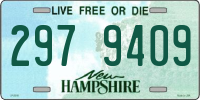 NH license plate 2979409