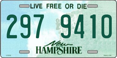 NH license plate 2979410