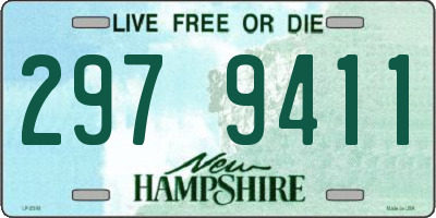NH license plate 2979411