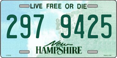 NH license plate 2979425