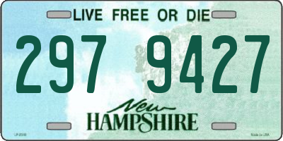 NH license plate 2979427