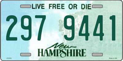 NH license plate 2979441