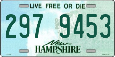 NH license plate 2979453