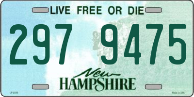 NH license plate 2979475