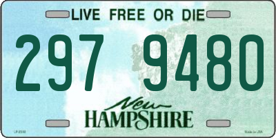 NH license plate 2979480