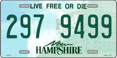 NH license plate 2979499