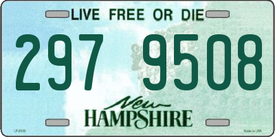 NH license plate 2979508