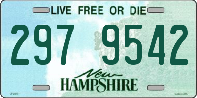 NH license plate 2979542