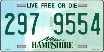 NH license plate 2979554