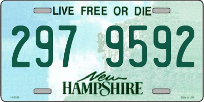 NH license plate 2979592