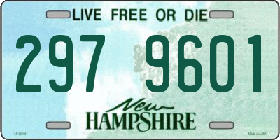NH license plate 2979601