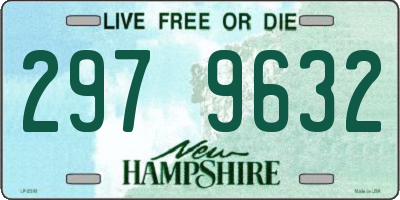 NH license plate 2979632