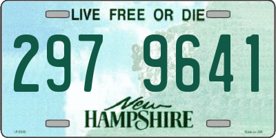 NH license plate 2979641
