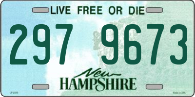 NH license plate 2979673