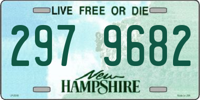 NH license plate 2979682