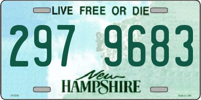 NH license plate 2979683