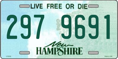 NH license plate 2979691