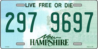 NH license plate 2979697