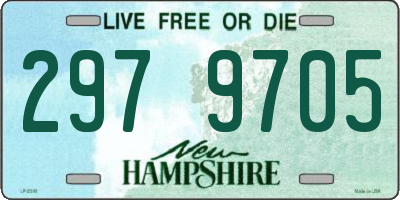 NH license plate 2979705