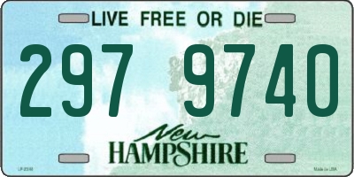 NH license plate 2979740