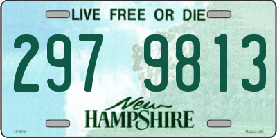 NH license plate 2979813