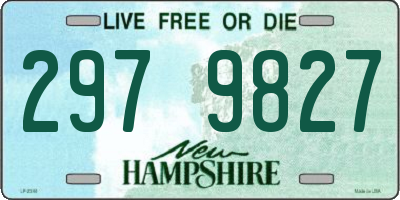 NH license plate 2979827