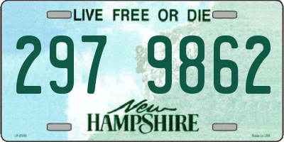 NH license plate 2979862