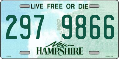 NH license plate 2979866