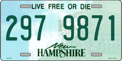 NH license plate 2979871