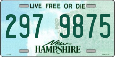 NH license plate 2979875