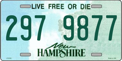 NH license plate 2979877