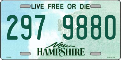 NH license plate 2979880