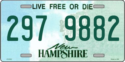 NH license plate 2979882