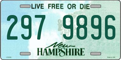 NH license plate 2979896