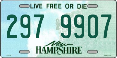 NH license plate 2979907