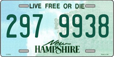 NH license plate 2979938