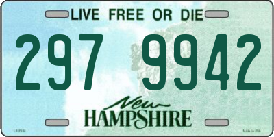 NH license plate 2979942