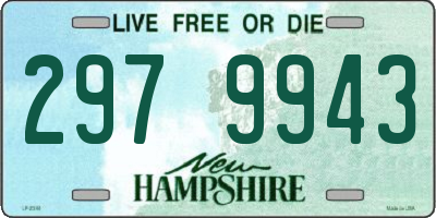 NH license plate 2979943