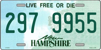NH license plate 2979955