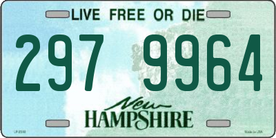 NH license plate 2979964