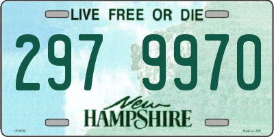 NH license plate 2979970