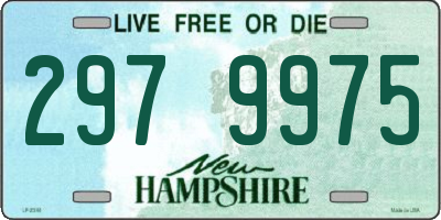 NH license plate 2979975