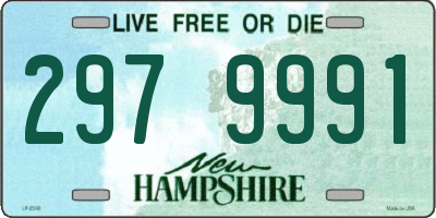NH license plate 2979991