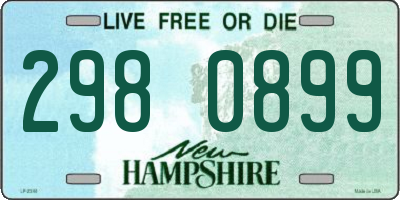 NH license plate 2980899