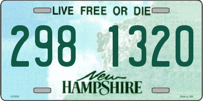 NH license plate 2981320