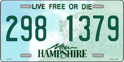 NH license plate 2981379