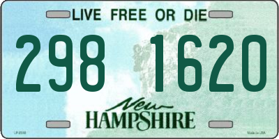 NH license plate 2981620