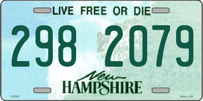 NH license plate 2982079